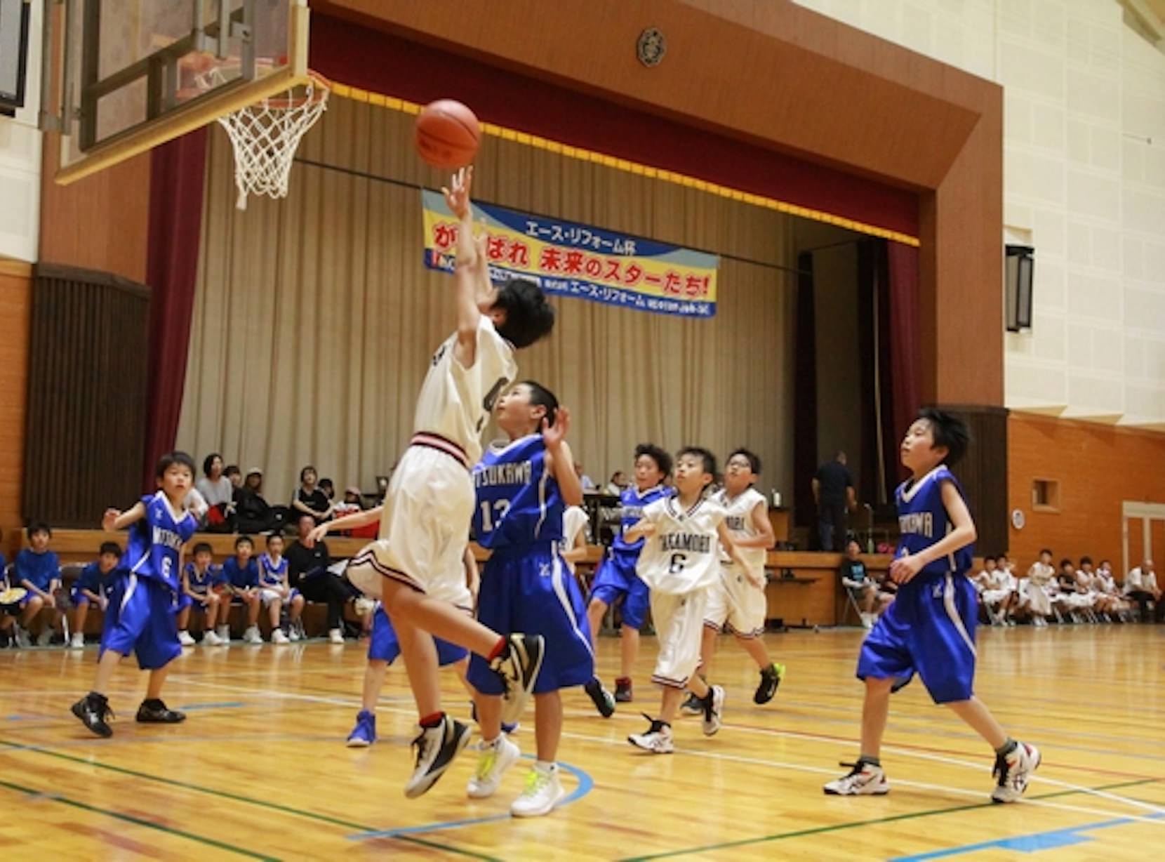 長野県でのリフォームのことならエースリフォーム バスケット大会画像